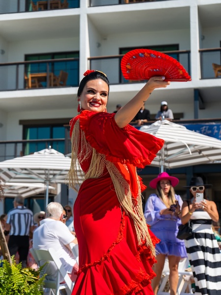 Flamenco dancers at an event in Southwest Florida